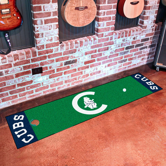 Chicago Cubs Putting Green Mat - 1.5ft. x 6ft.1911 - Chicago Cubs