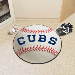 Chicago Cubs Baseball Rug - 27in. Diameter1911 - Chicago Cubs