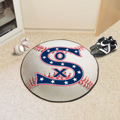 Chicago White Sox Baseball Rug - 27in. Diameter1917