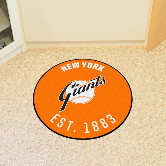 New York Giants Roundel Rug - 27in. Diameter1947