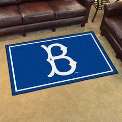 Brooklyn Dodgers 4ft. x 6ft. Plush Area Rug 1949 Retro Logo