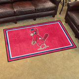 St. Louis Cardinals 4ft. x 6ft. Plush Area Rug