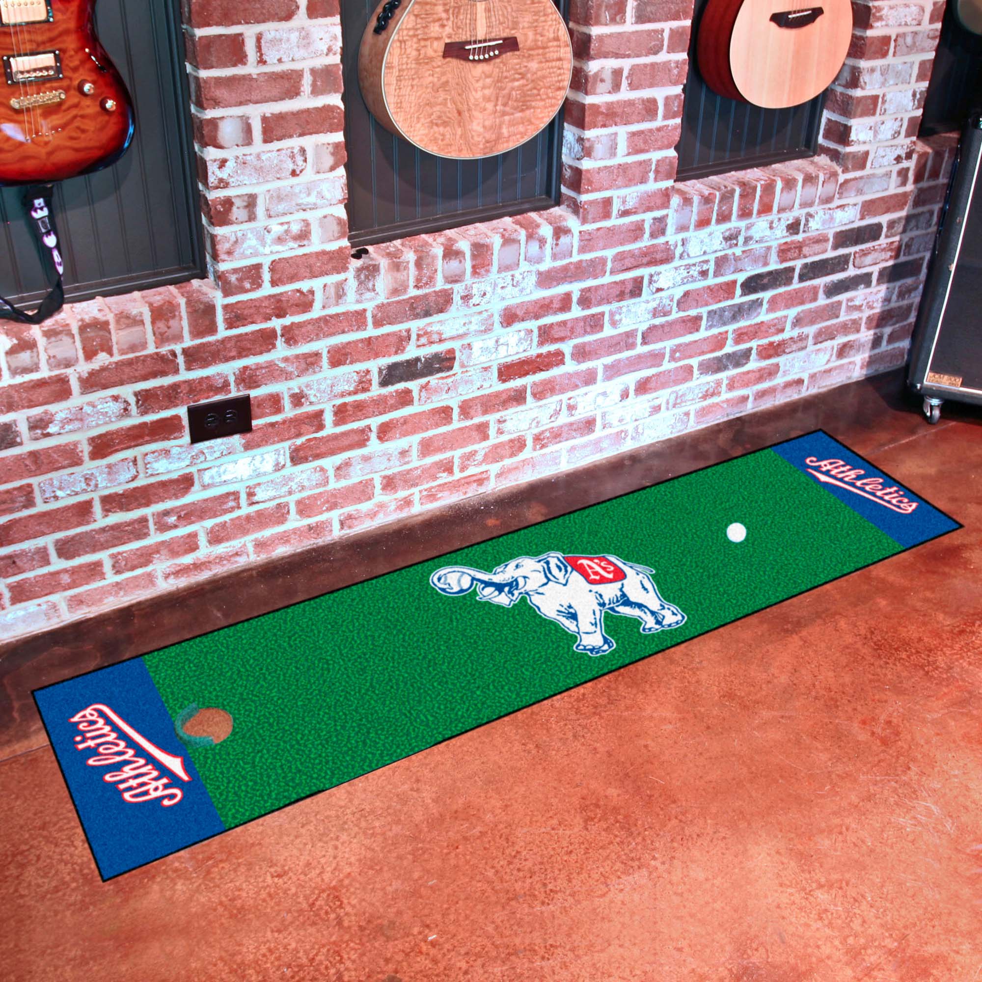 Philadelphia Athletics Putting Green Mat - 1.5ft. x 6ft.1954