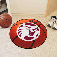 Cal State - Chico Wildcats Basketball Rug - 27in. Diameter - Cal State - Chico