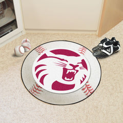 Cal State - Chico Wildcats Baseball Rug - 27in. Diameter - Cal State - Chico