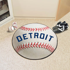 Detroit Tigers Baseball Rug - 27in. Diameter1964