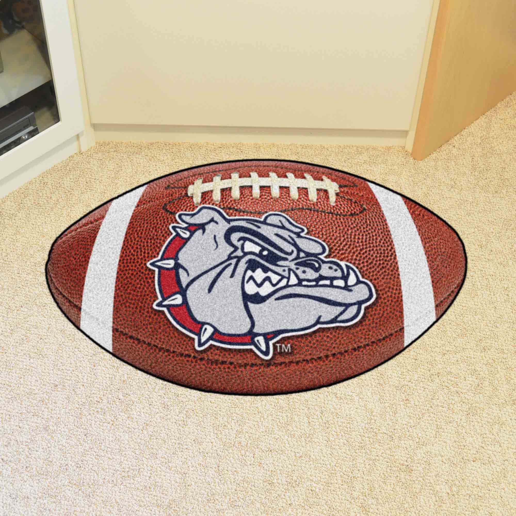 Gonzaga Bulldogs Football Rug - 20.5in. x 32.5in.