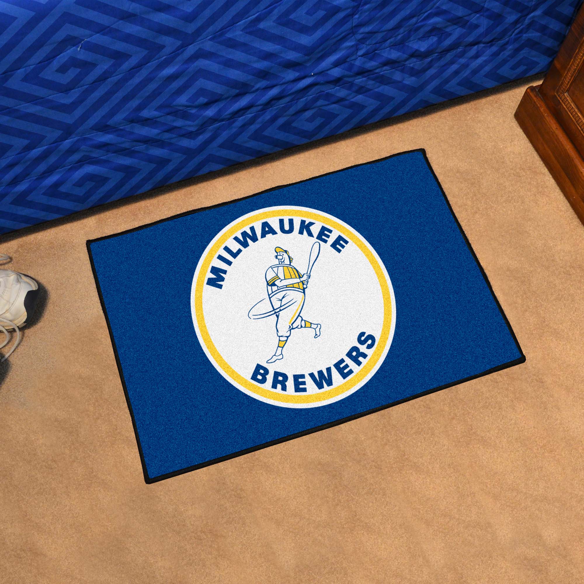 Milwaukee Brewers Starter Mat Accent Rug - 19in. x 30in.1970 - Milwaukee Brewers