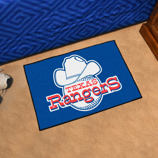 Texas Rangers Starter Mat Accent Rug - 19in. x 30in.