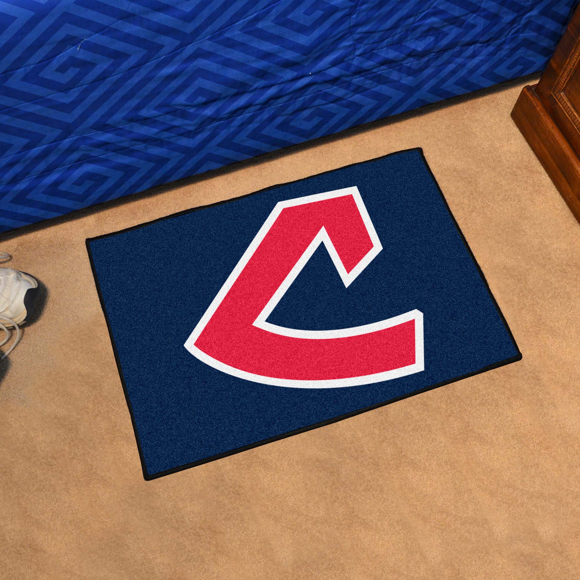 Cleveland Indians Starter Mat Accent Rug - 19in. x 30in. - Cleveland Indians