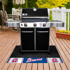 Atlanta Braves Vinyl Grill Mat - 26in. x 42in. 1974 Retro Logo - Atlanta Braves