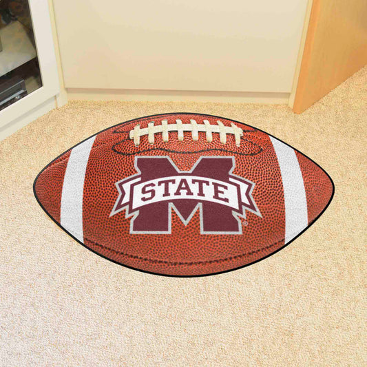 Mississippi State Bulldogs Football Rug - 20.5in. x 32.5in. - Mississippi State