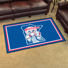 Minnesota Twins 4ft. x 6ft. Plush Area Rug1978