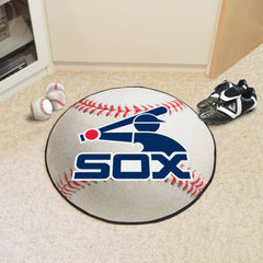 Chicago White Sox Baseball Rug - 27in. Diameter1982