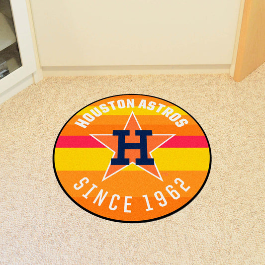 Houston Astros Roundel Rug - 27in. Diameter1984