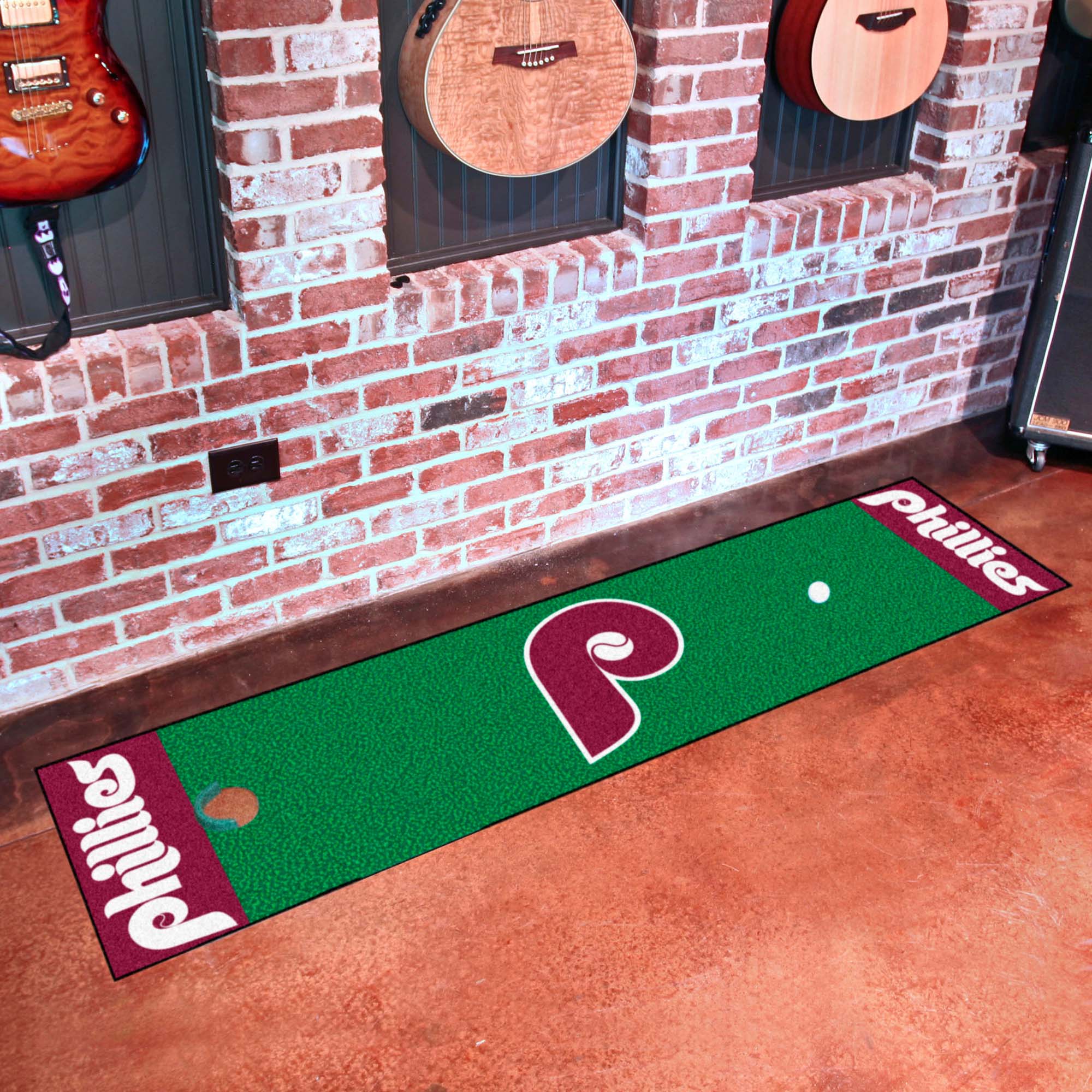 Philadelphia Phillies Putting Green Mat - 1.5ft. x 6ft.1987