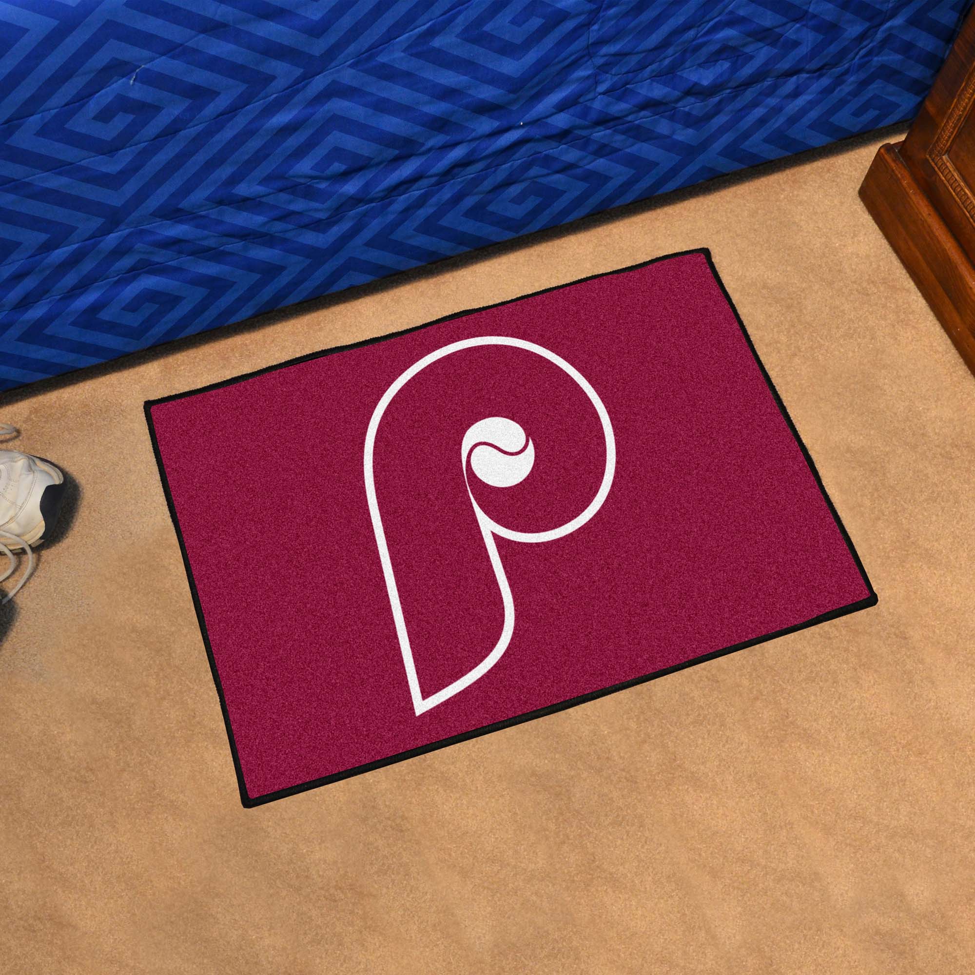 Philadelphia Phillies Starter Mat Accent Rug - 19in. x 30in.1987