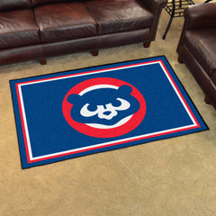 Chicago Cubs 4ft. x 6ft. Plush Area Rug1990 - Chicago Cubs