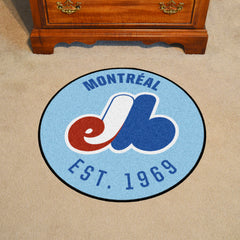 Montreal Expos Roundel Rug - 27in. Diameter