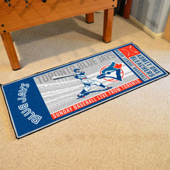 Toronto Blue Jays Ticket Runner Rug - 30in. x 72in.