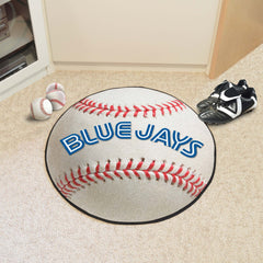 Toronto Blue Jays Baseball Rug - 27in. Diameter