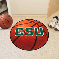 Colorado State Rams Basketball Rug - 27in. Diameter - Colorado State