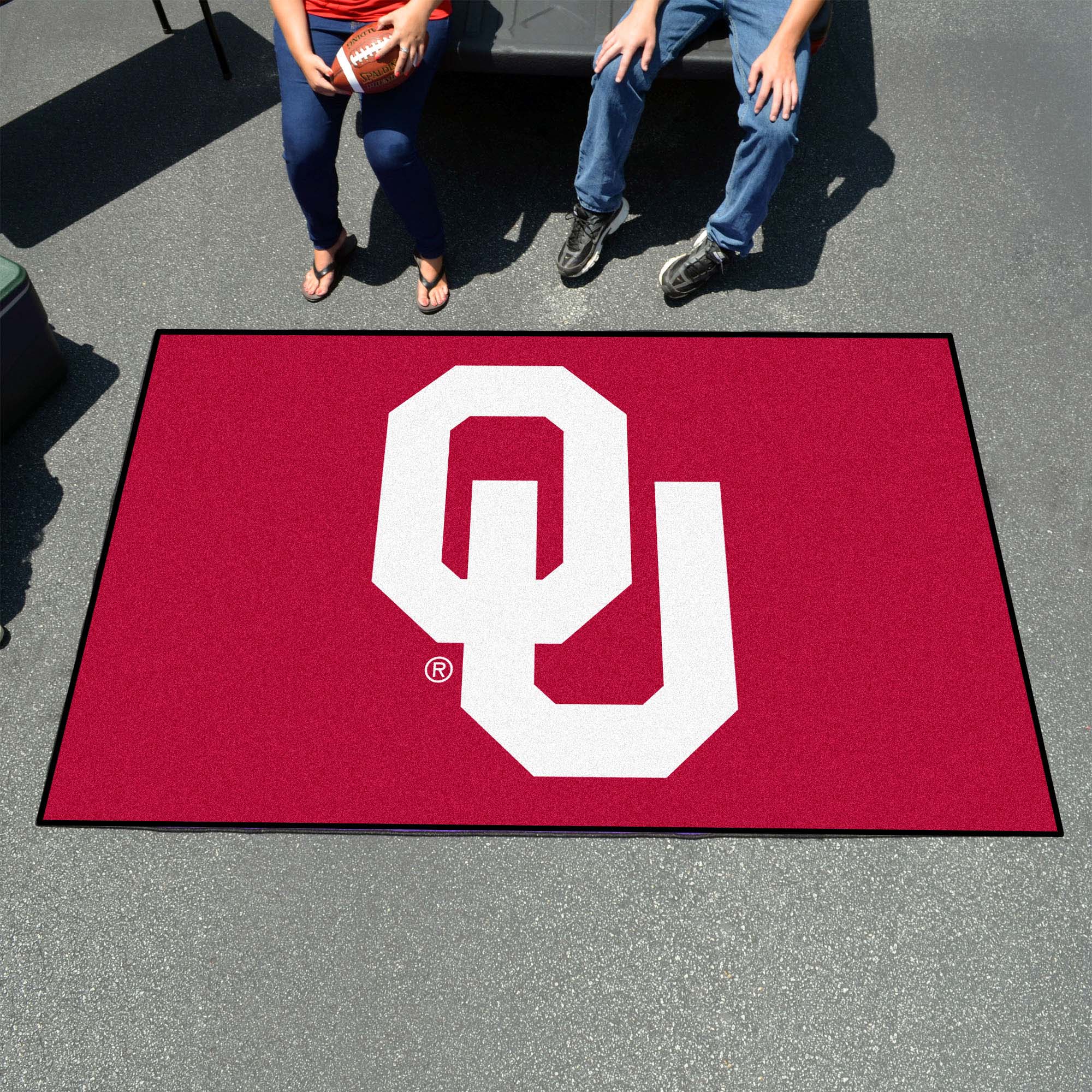 Oklahoma Sooners Ulti-Mat Rug - 5ft. x 8ft. - Oklahoma