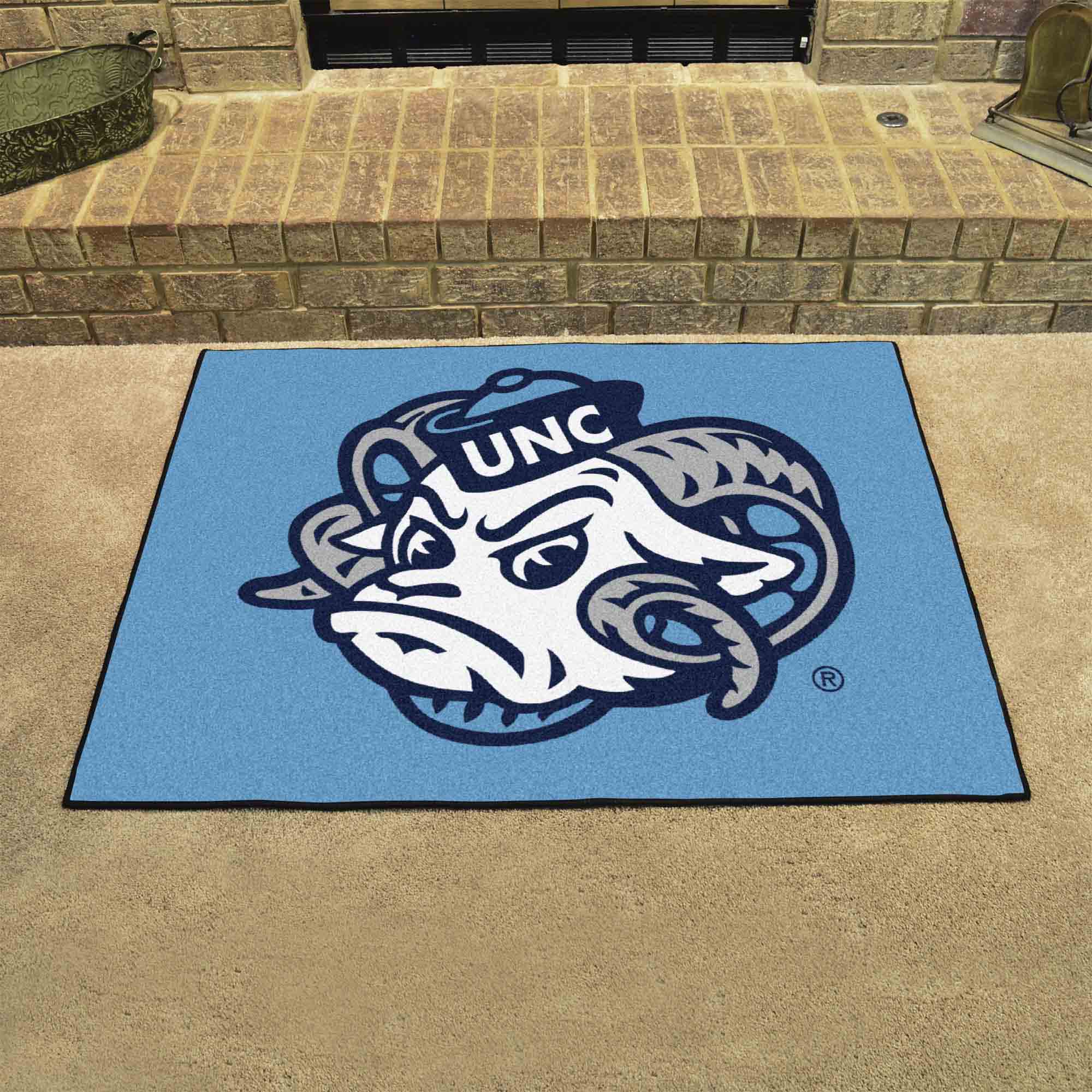 North Carolina Tar Heels All-Star Rug - 34 in. x 42.5 in., Ram