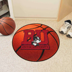 Boston Terriers Basketball Rug - 27in. Diameter