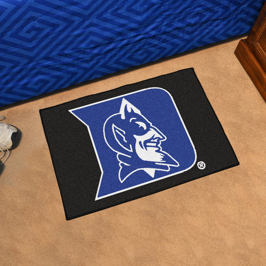 Duke Blue Devils Starter Mat Accent Rug - 19in. x 30in., Devil Logo - Duke