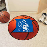 Duke Blue Devils Basketball Rug - 27in. Diameter, Devil Logo