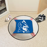 Duke Blue Devils Baseball Rug - 27in. Diameter, Devil Logo