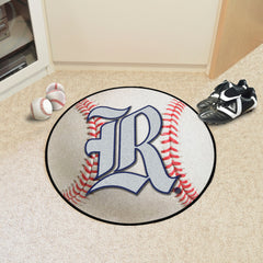 Rice Owls Baseball Rug - 27in. Diameter - Rice