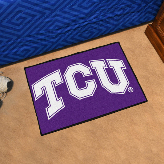 TCU Horned Frogs Starter Mat Accent Rug - 19in. x 30in.