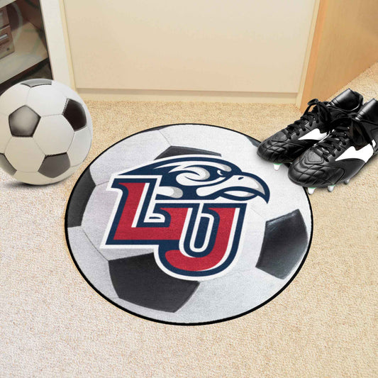 Liberty Flames Soccer Ball Rug - 27in. Diameter