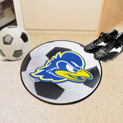 Delaware Blue Hens Soccer Ball Rug - 27in. Diameter