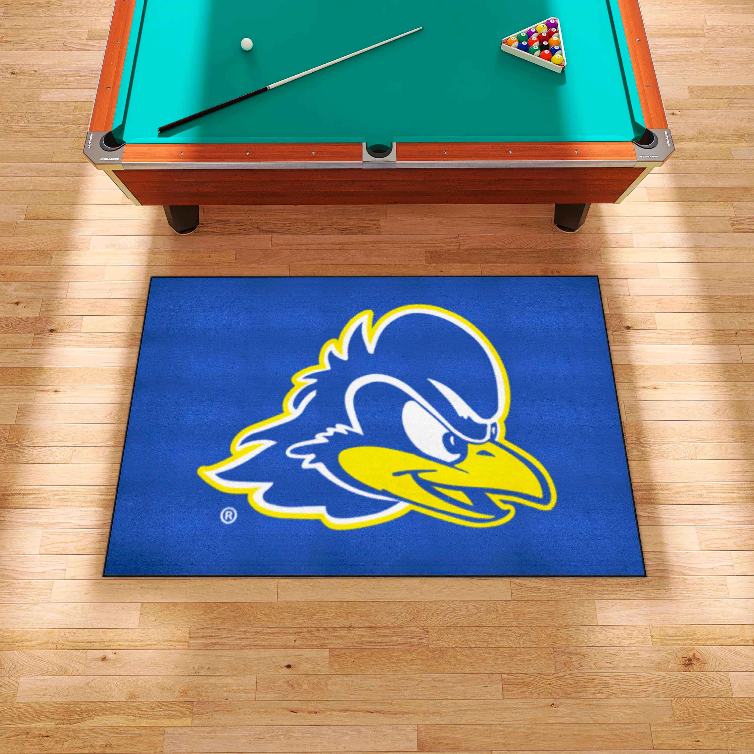 Delaware Blue Hens Ulti-Mat Rug - 5ft. x 8ft.