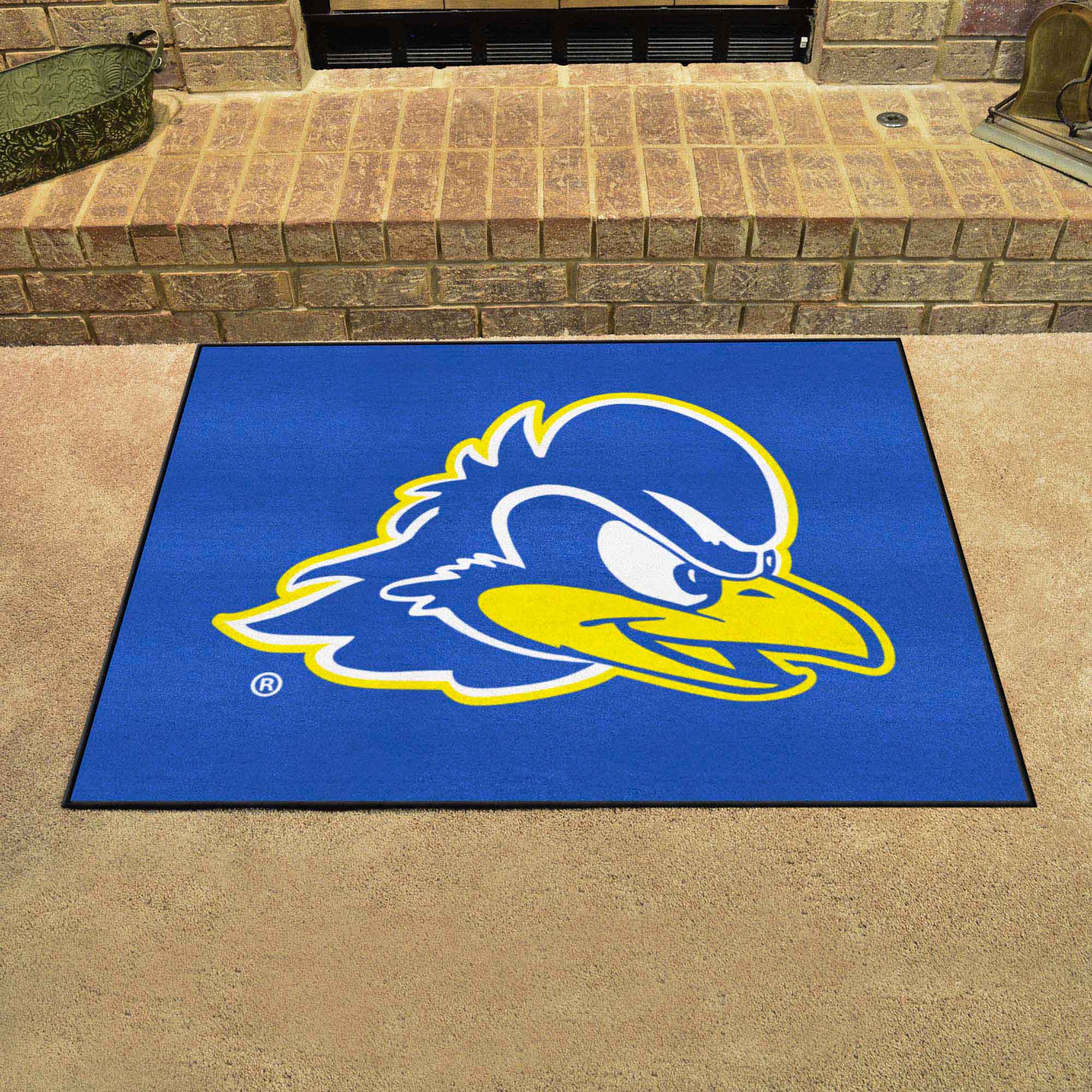 Delaware Blue Hens All-Star Rug - 34 in. x 42.5 in.