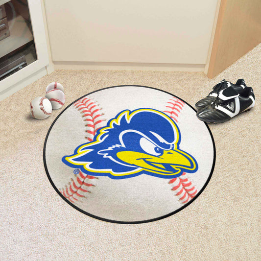 Delaware Blue Hens Baseball Rug - 27in. Diameter - Delaware