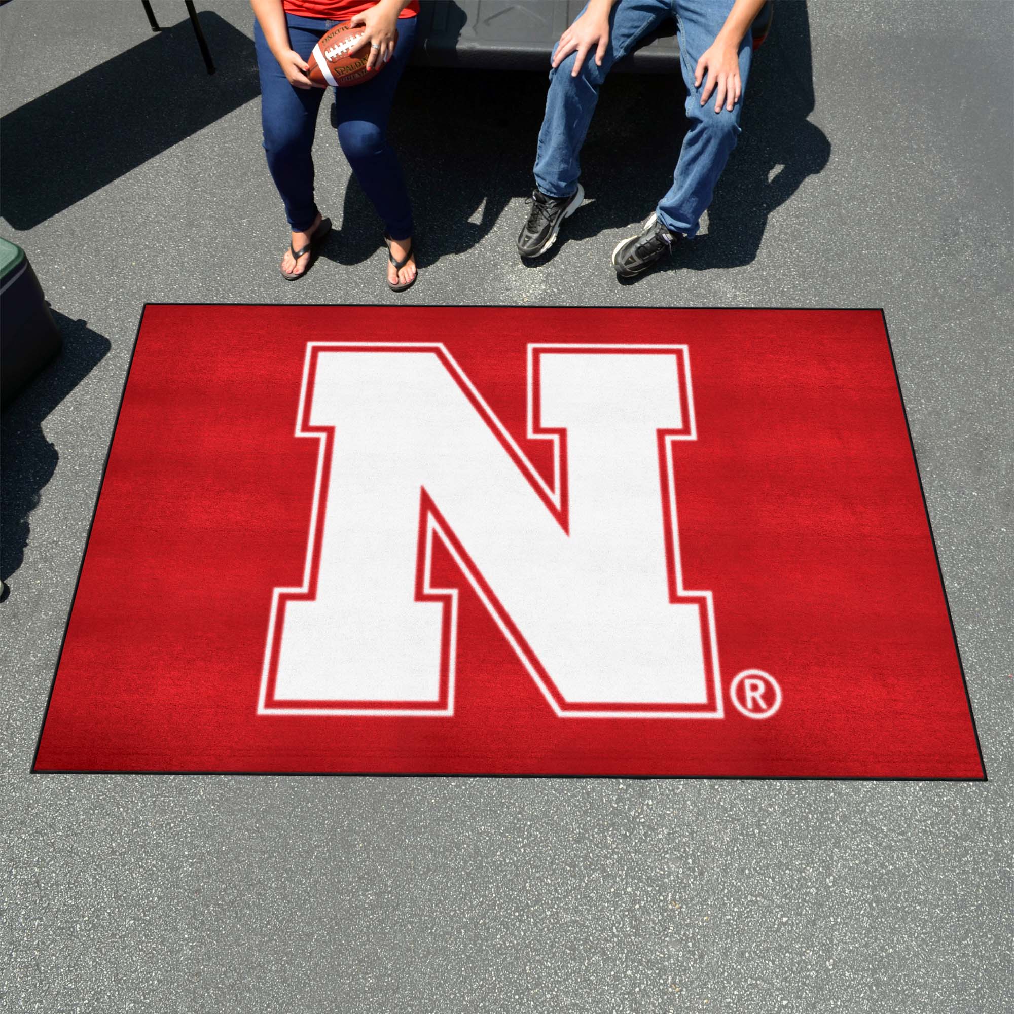 Nebraska Cornhuskers Ulti-Mat Rug - 5ft. x 8ft. - Nebraska