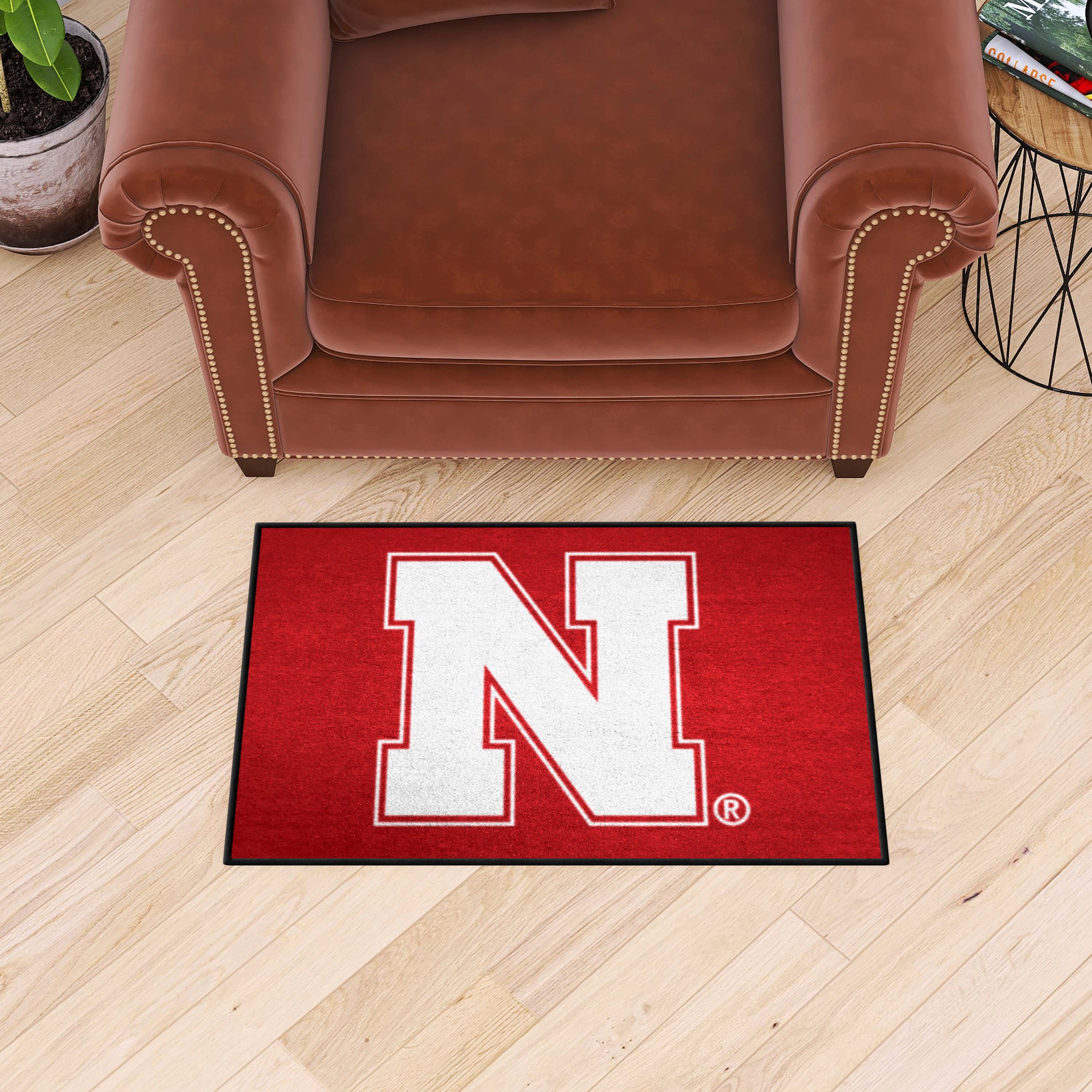 Nebraska Cornhuskers Starter Mat Accent Rug - 19in. x 30in.