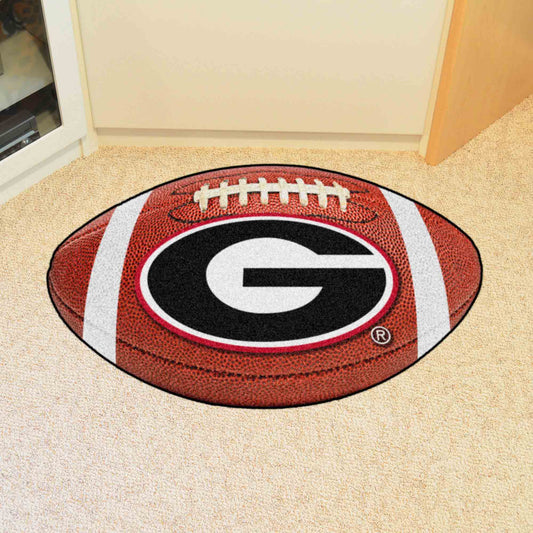 Georgia Bulldogs Football Rug - 20.5in. x 32.5in.