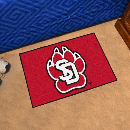 South Dakota Coyotes Starter Mat Accent Rug - 19in. x 30in.