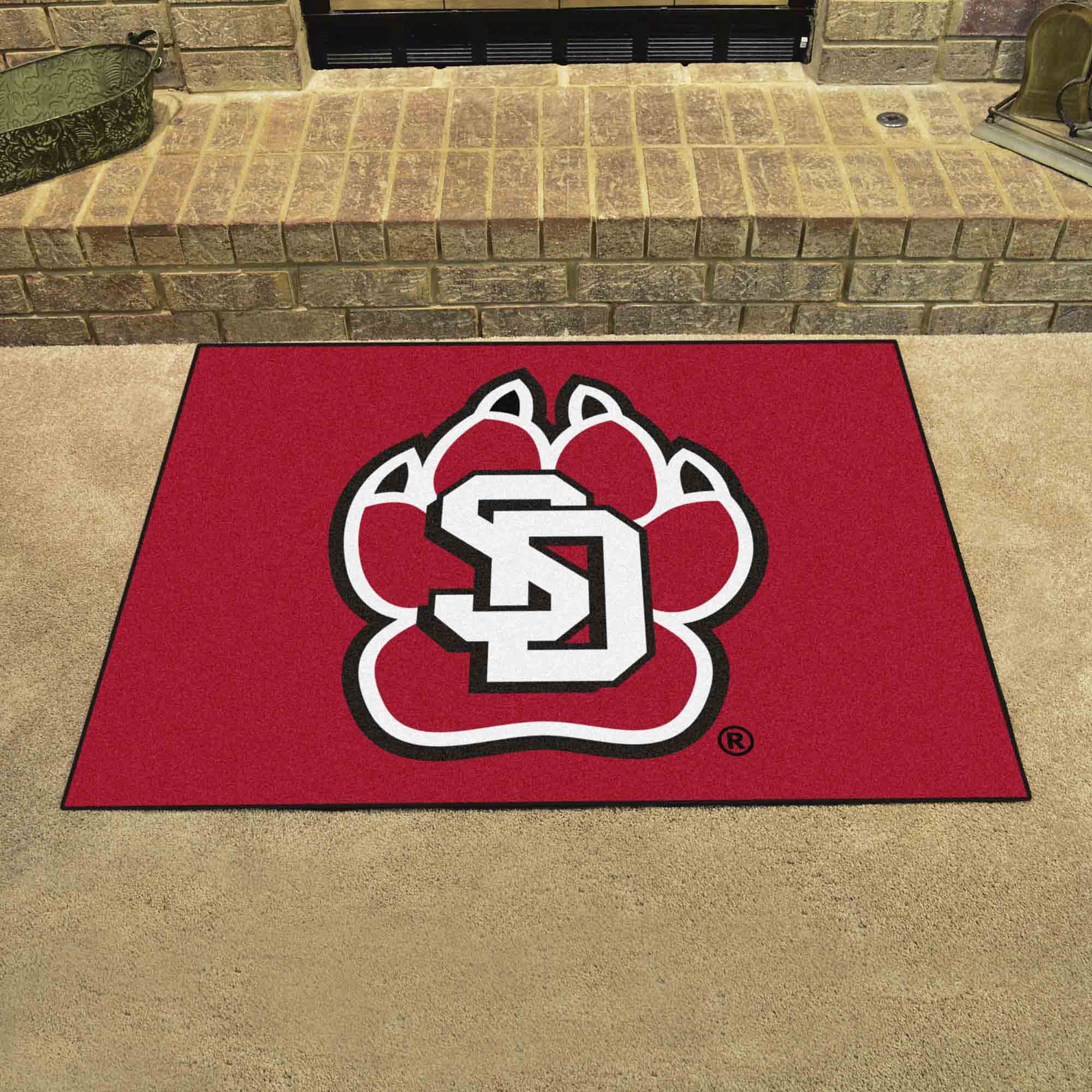 South Dakota Coyotes All-Star Rug - 34 in. x 42.5 in.