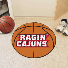 Louisiana-Lafayette Ragin' Cajuns Basketball Rug - 27in. Diameter