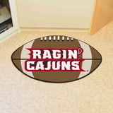 Louisiana-Lafayette Ragin' Cajuns Football Rug - 20.5in. x 32.5in.