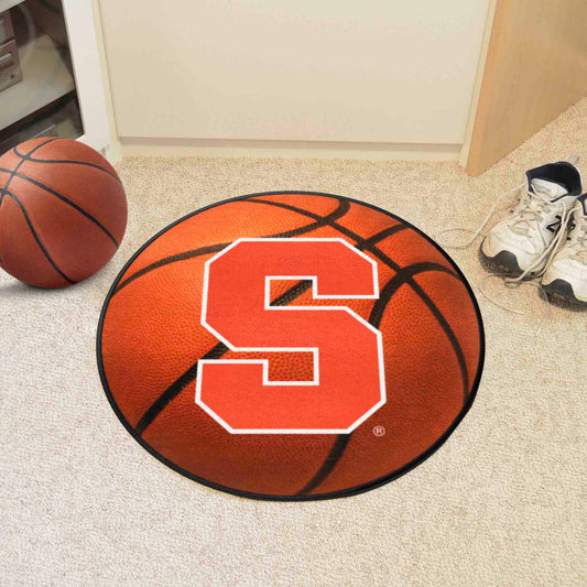 Syracuse Orange Basketball Rug - 27in. Diameter