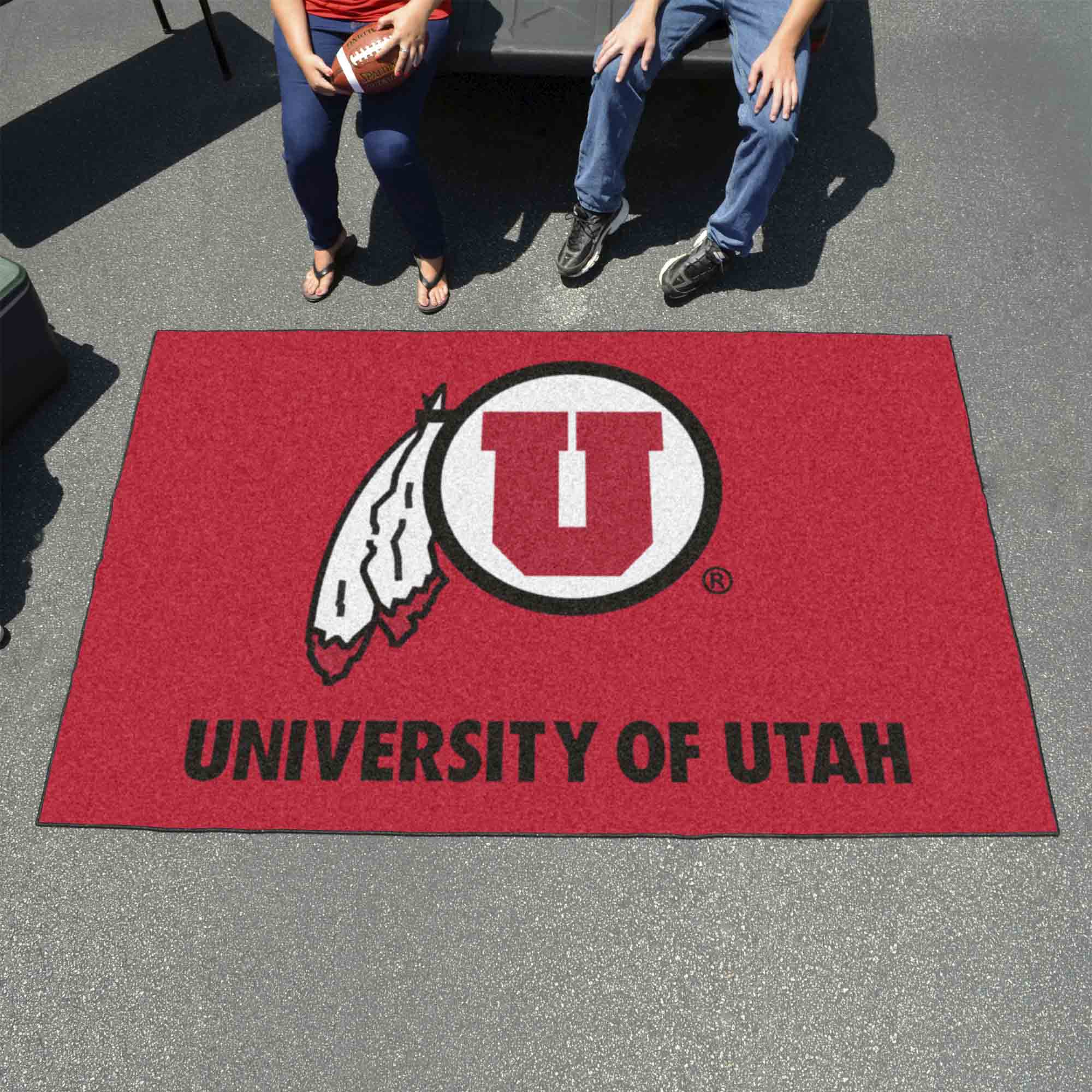 Utah Utes Ulti-Mat Rug - 5ft. x 8ft.