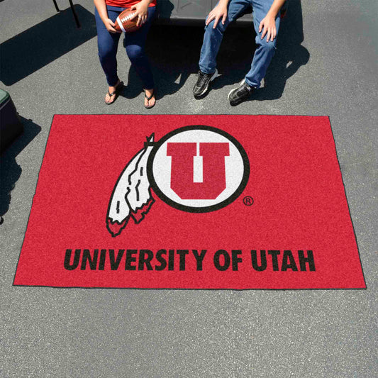 Utah Utes Ulti-Mat Rug - 5ft. x 8ft.