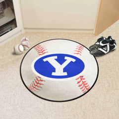 BYU Cougars Baseball Rug - 27in. Diameter